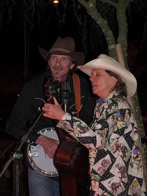 Tom and Em on the mike
